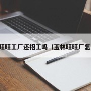 玉林旺旺工厂还招工吗（玉林旺旺厂怎么样）