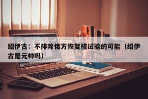 绍伊古：不排除俄方恢复核试验的可能（绍伊古是元帅吗）