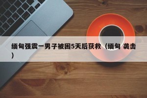 缅甸强震一男子被困5天后获救（缅甸 袭击）
