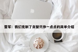 雷军：我们克制了贪婪只挣一点点的简单介绍