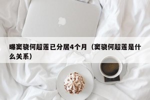 曝窦骁何超莲已分居4个月（窦骁何超莲是什么关系）