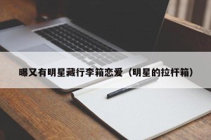 曝又有明星藏行李箱恋爱（明星的拉杆箱）