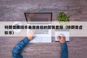 特朗普模因币暴涨背后的营销套路（特朗普虚拟币）