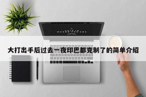 大打出手后过去一夜印巴都克制了的简单介绍