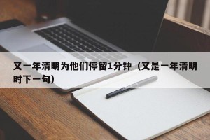 又一年清明为他们停留1分钟（又是一年清明时下一句）